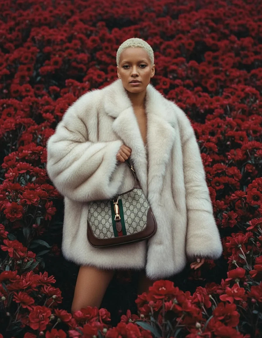 Oversized Faux-Fur Coat