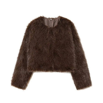 Faux Fur Jacket 