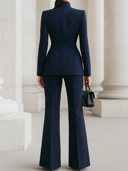 Elegant Blazer & Trouser Suit Set