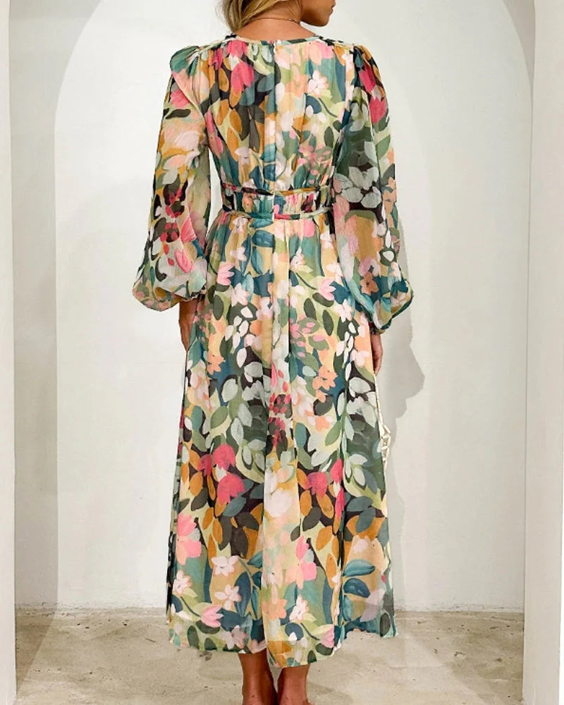 Elegant Floral Dress – Timeless Bloom for Every Occasion