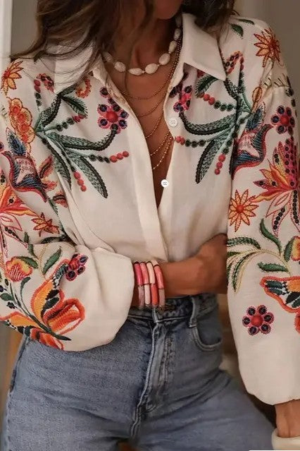 Floral Print Shirt