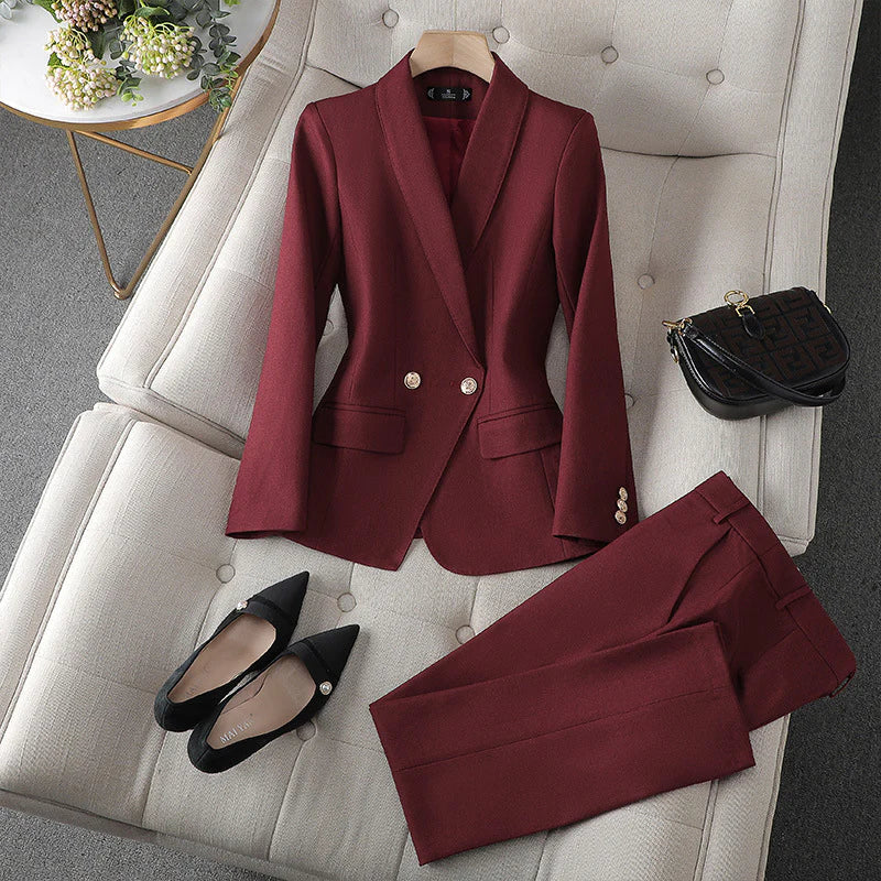 Andrea Bordeaux | Blazer & Pantalon Set