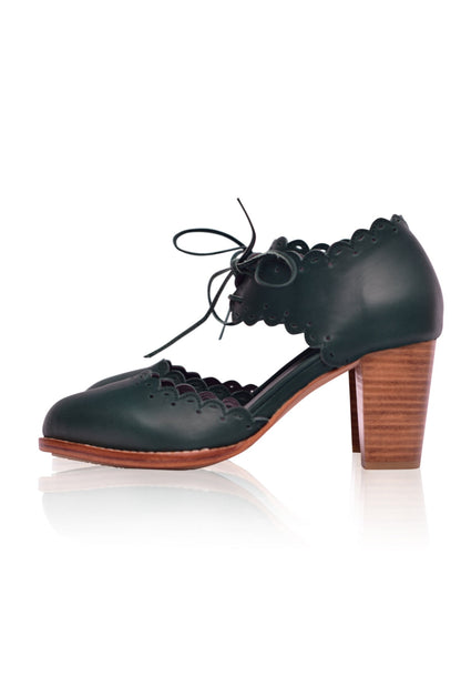 Queen Leather Heels