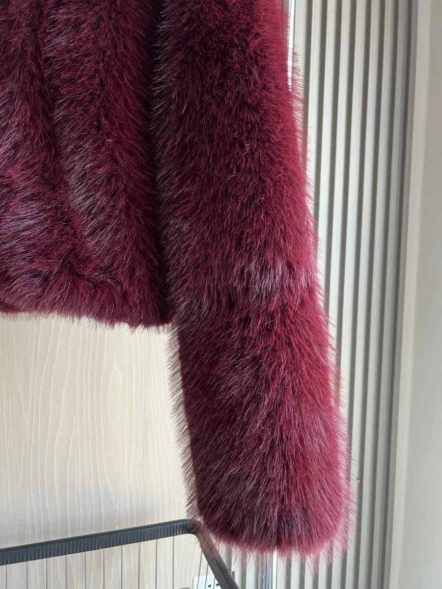 Faux Fur Jacket 
