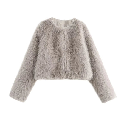Faux Fur Jacket 