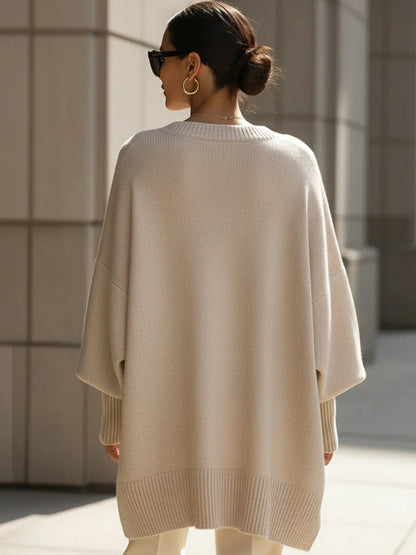 Rivaee | Wool-Blend Oversized Jumper