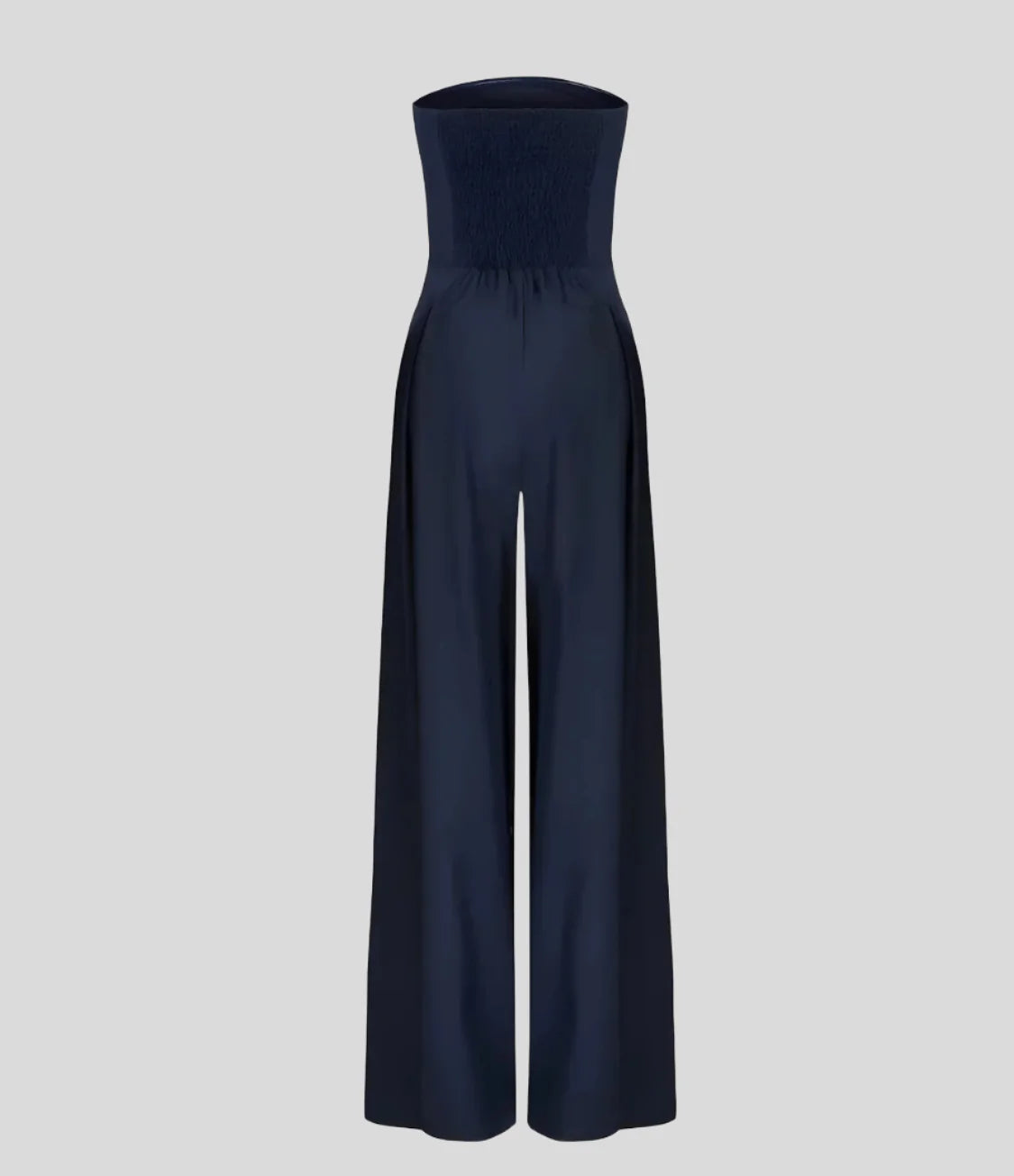  Backless Flared Jumpsuit