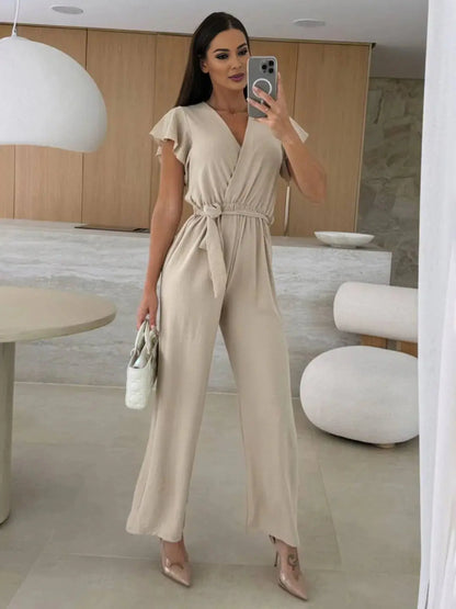 Kathryn | Refined Jumpsuit with Signature Detail