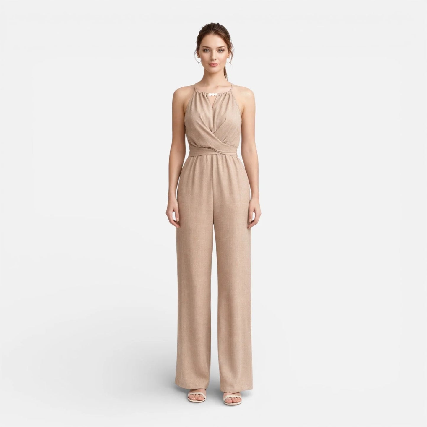 Celia | Refined Jumpsuit with Signature Detail