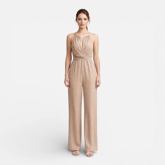 Celia | Refined Jumpsuit with Signature Detail