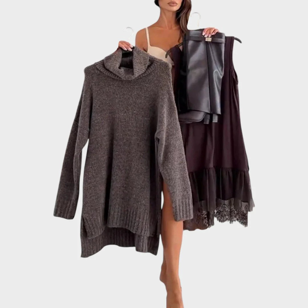 Aurora | Sweater and Dress Set Rivaee