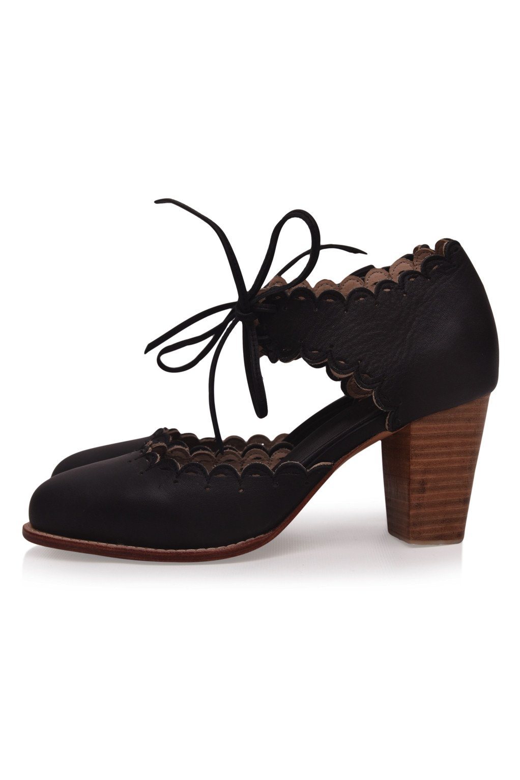 Queen Leather Heels