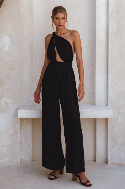 Gaia Infinity Convertible Jumpsuit – Black