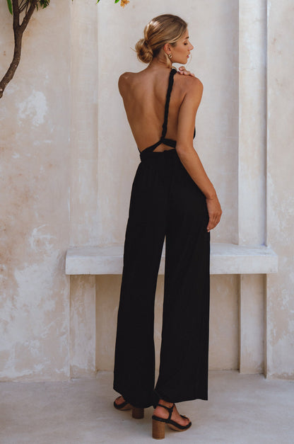 Gaia Infinity Convertible Jumpsuit – Black