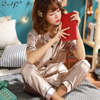 Silk Satin Pyjama Set