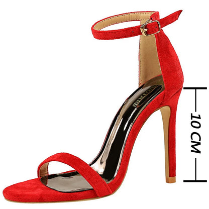 Stiletto Heeled Sandals