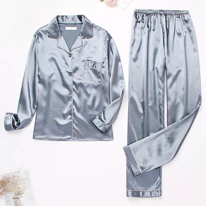 Silk Satin Pyjama Set