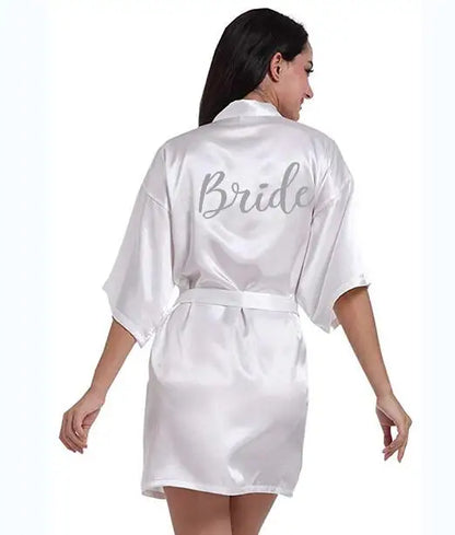 Personalised Purple Robe – Custom Silver Writing