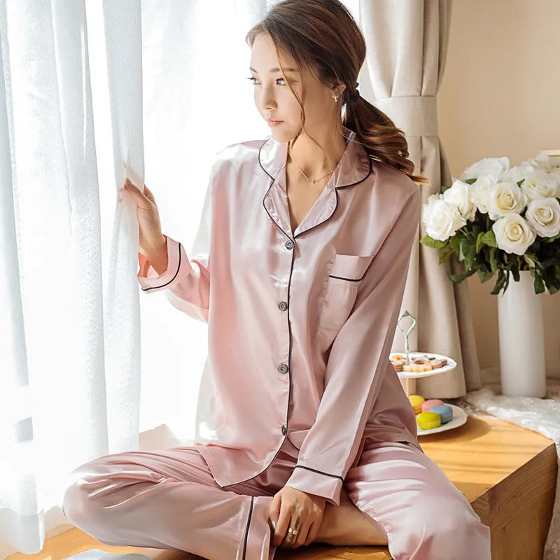 Silk Satin Pyjama Set