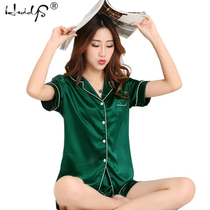Silk Satin Pyjama Set