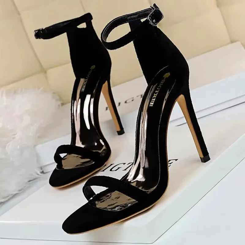 Stiletto Heeled Sandals