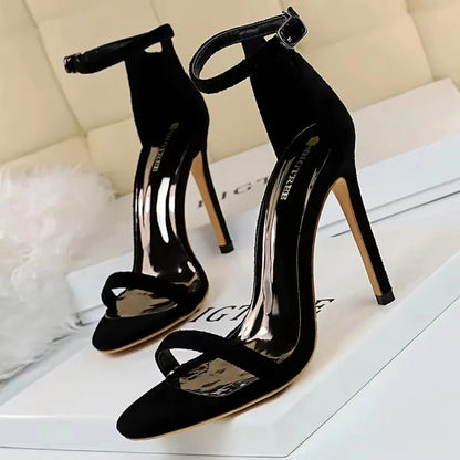 Stiletto Heeled Sandals