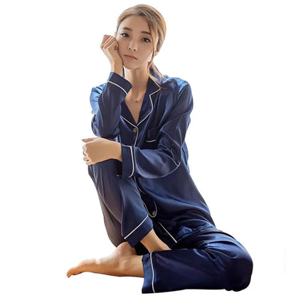 Silk Satin Pyjama Set