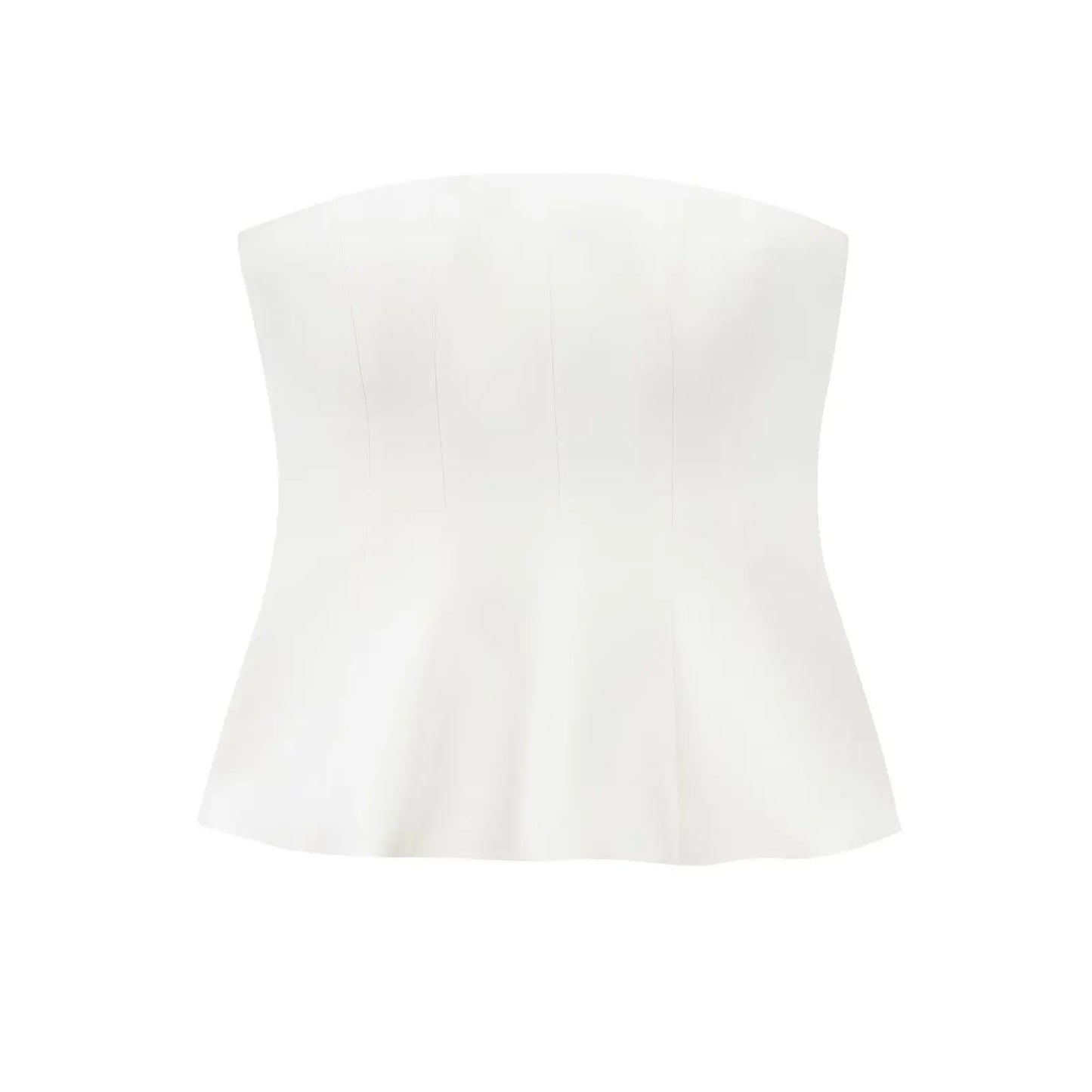  Women Yellow Tops Strapless Short Vest New Fashion Spring Summer Holiday Evening Club Tops