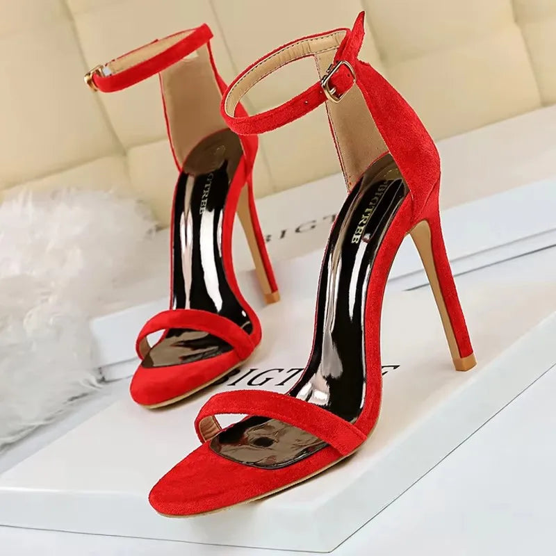 Stiletto Heeled Sandals