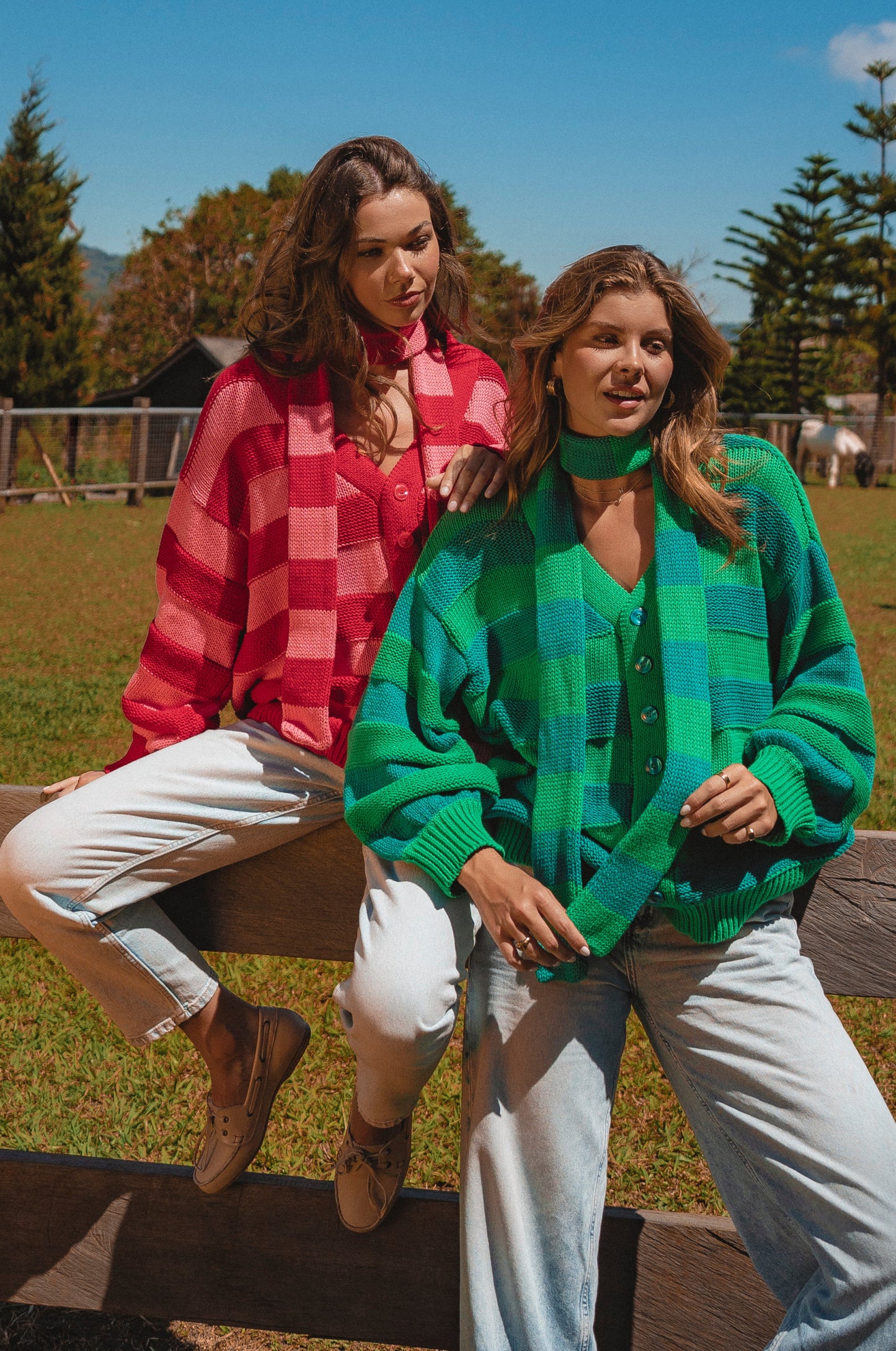 Soft Wind Oversized Button-Down Cardigan II