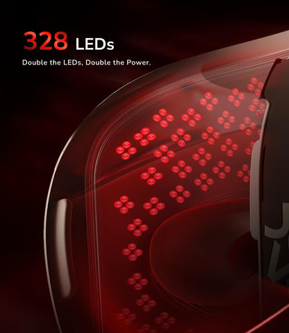 3D LED Beauty Mask – 4 Light Modes, 328 LEDs