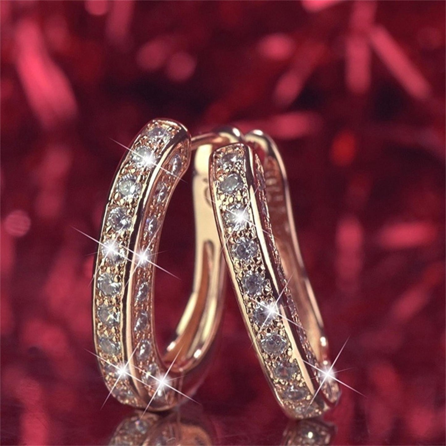 Silver Hoop Earrings