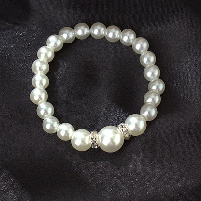 Pearl Necklace & Earring Set