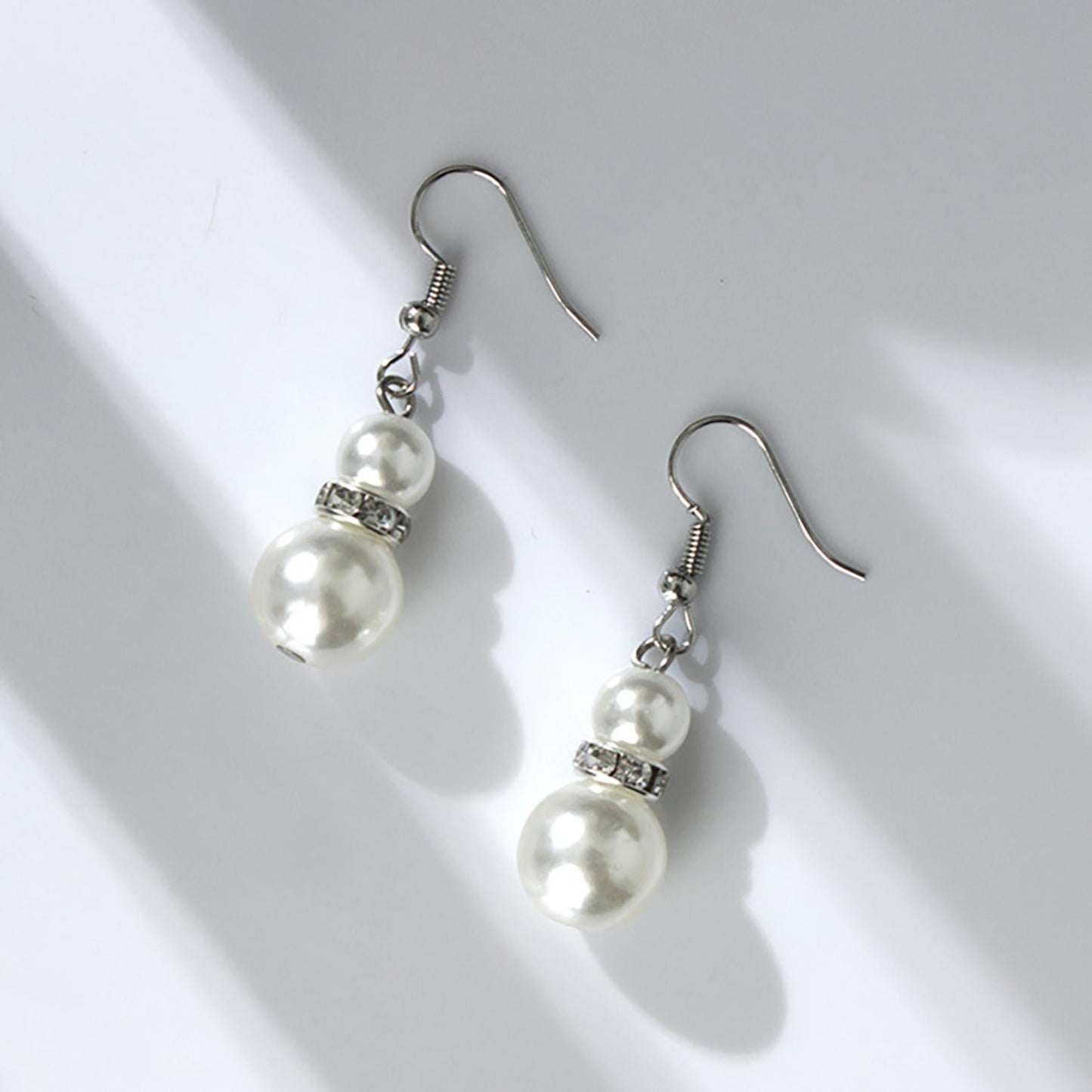 Pearl Necklace & Earring Set