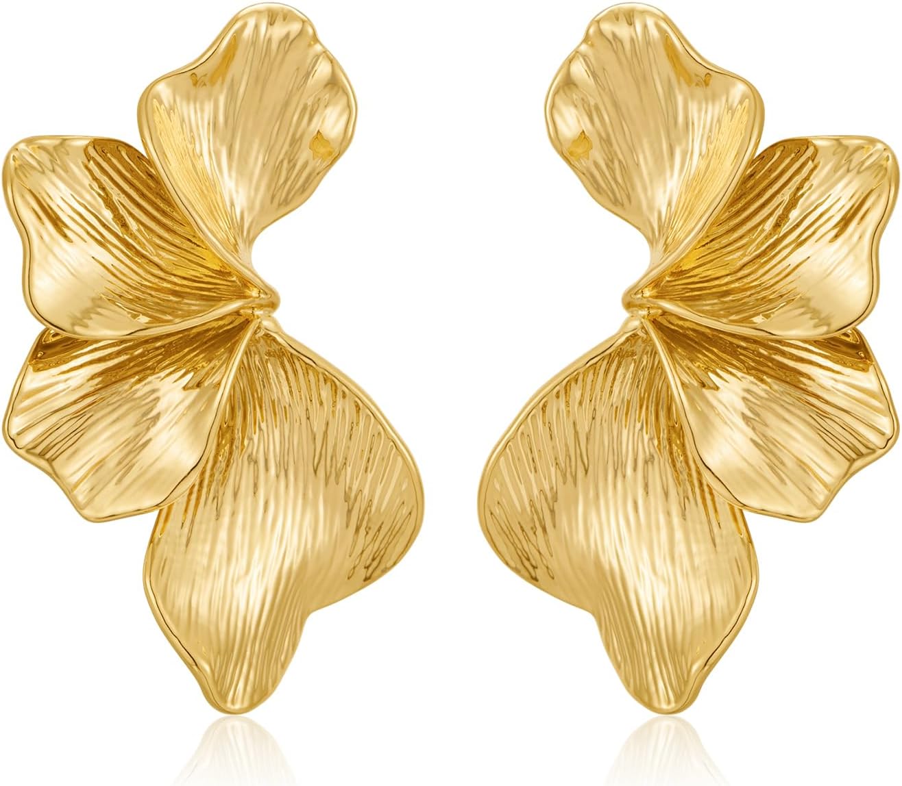 Gold Boho Shell Earrings
