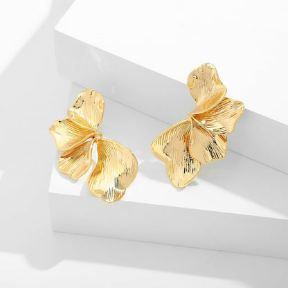 Gold Boho Shell Earrings