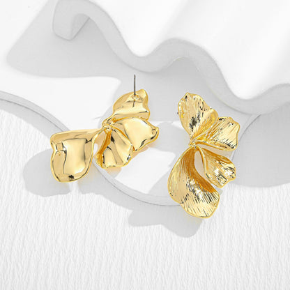 Gold Boho Shell Earrings