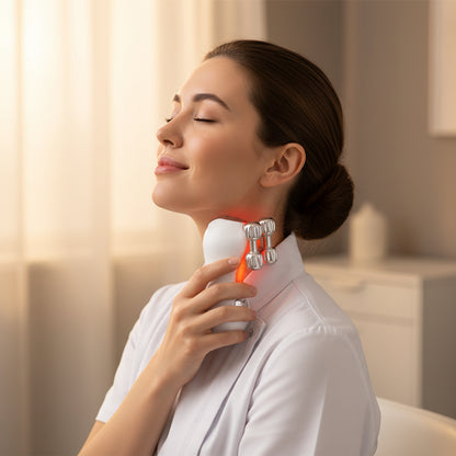 3D Roller Facial Massager – Gua Sha & Lifting