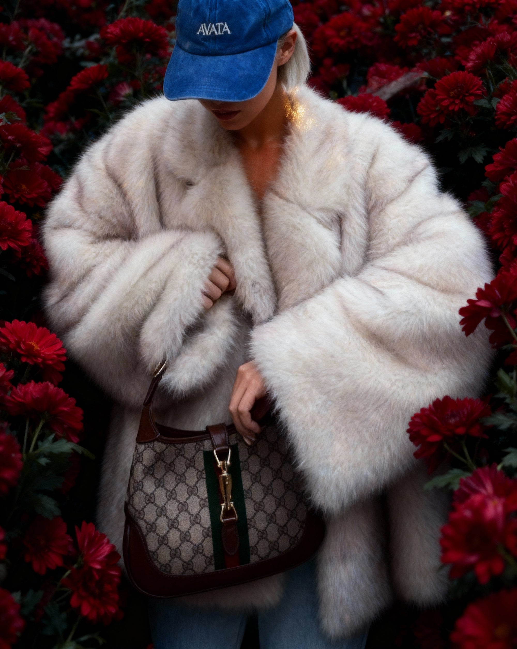  Oversized Faux-Fur Coat