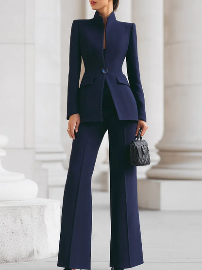 Elegant Blazer & Trouser Suit Set
