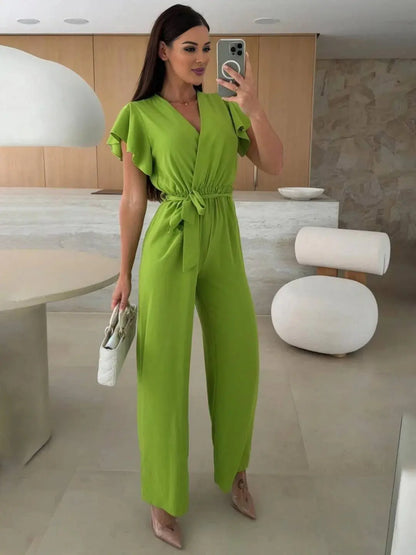 Kathryn | Refined Jumpsuit with Signature Detail