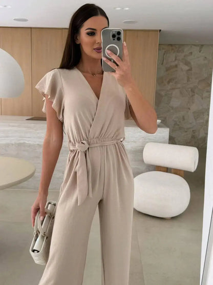 Kathryn | Refined Jumpsuit with Signature Detail
