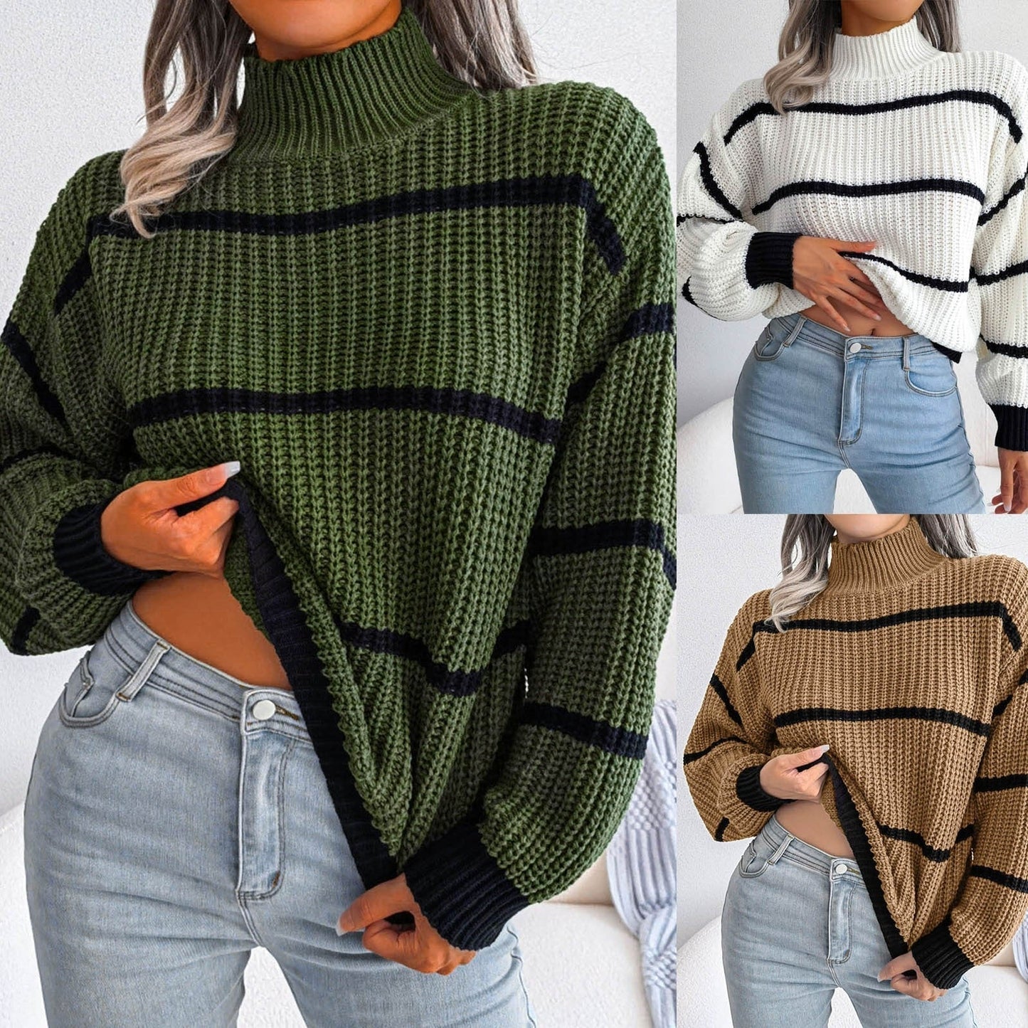 Vidavie™ Fashionable, Casual Sweater Rivaee
