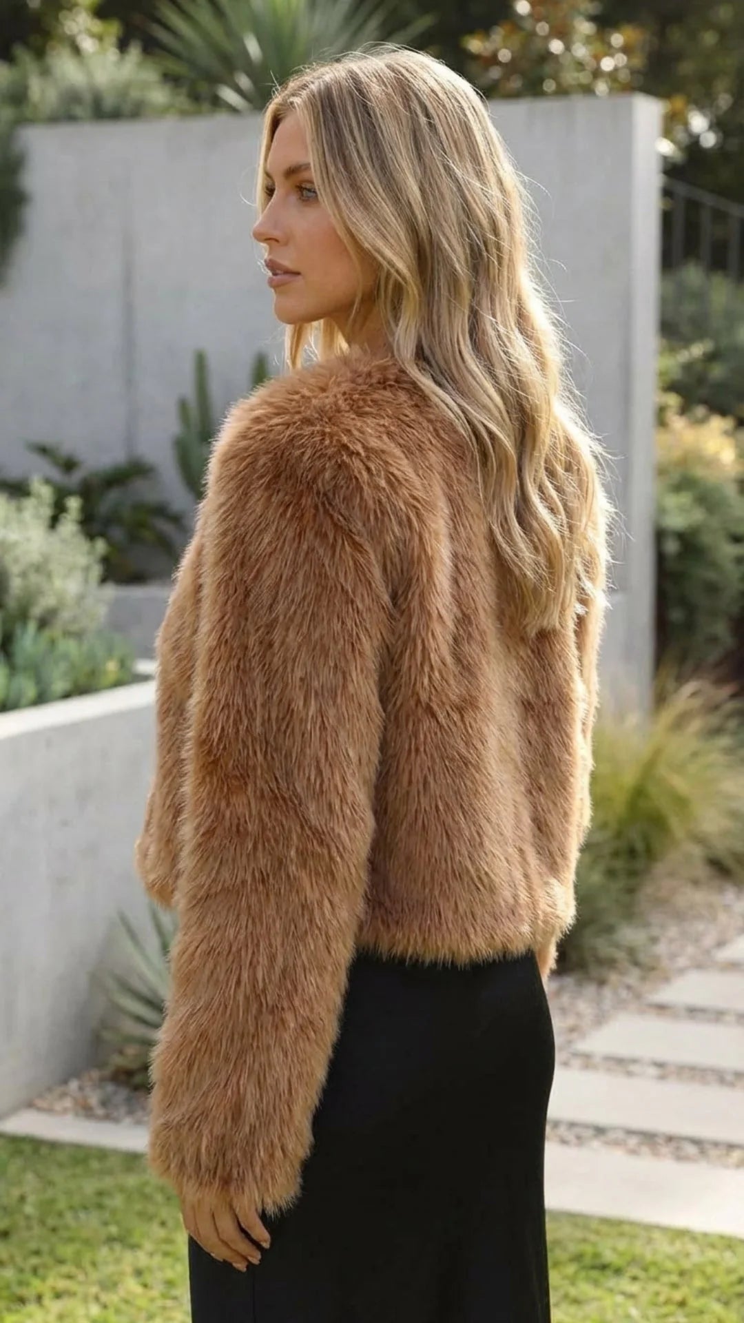 Women'S Faux Fur Short Jacket